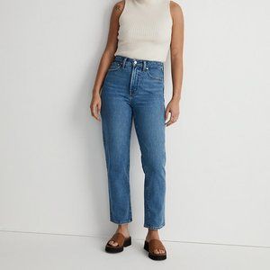 NWT Madewell Tall Curvy Perfect Vintage Straight Jean  TALL 33